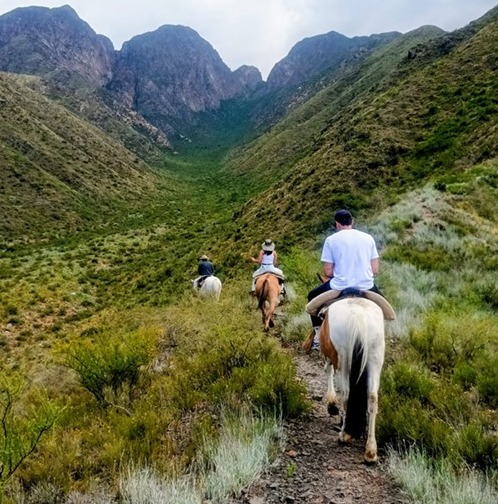 Cabalgata, sabores y precordillera